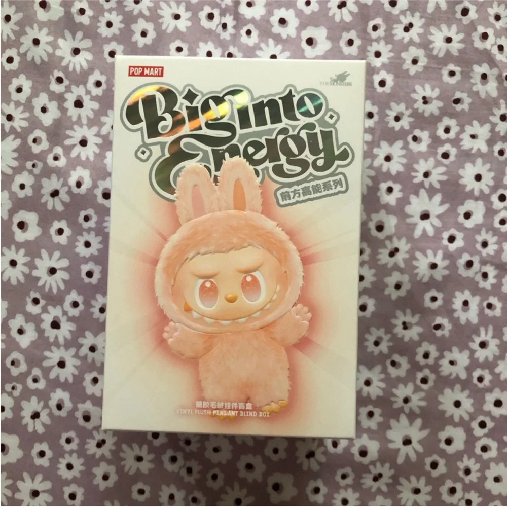 NWT Labubu Big Into Energy Pop Mart Blue Hope - Picture 3 of 11